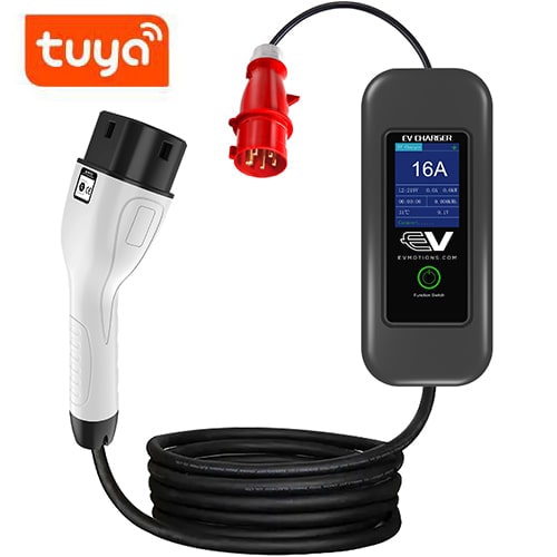 1-EVMOTIONS Delta Wi-Fi EVSE Type2 (3x16A) EV kabel
