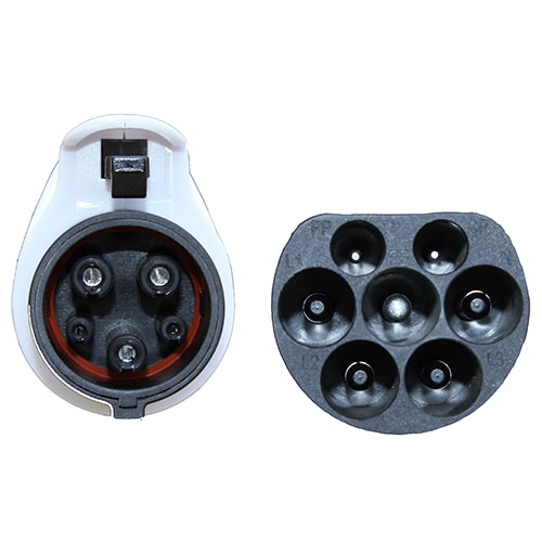 2-EVMOTIONS Delta Type2 -> Type1 (32A) EV kabel