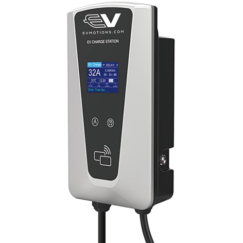2-EVMOTIONS Delta Smart Wallbox Type2 11kw Wi-Fi EV kabel