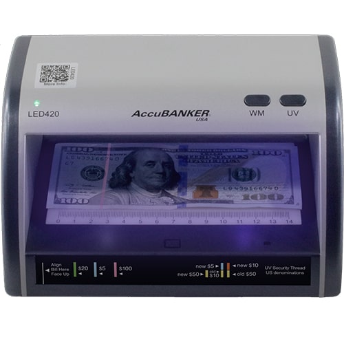 1-AccuBANKER LED420 kontrola novčanica
